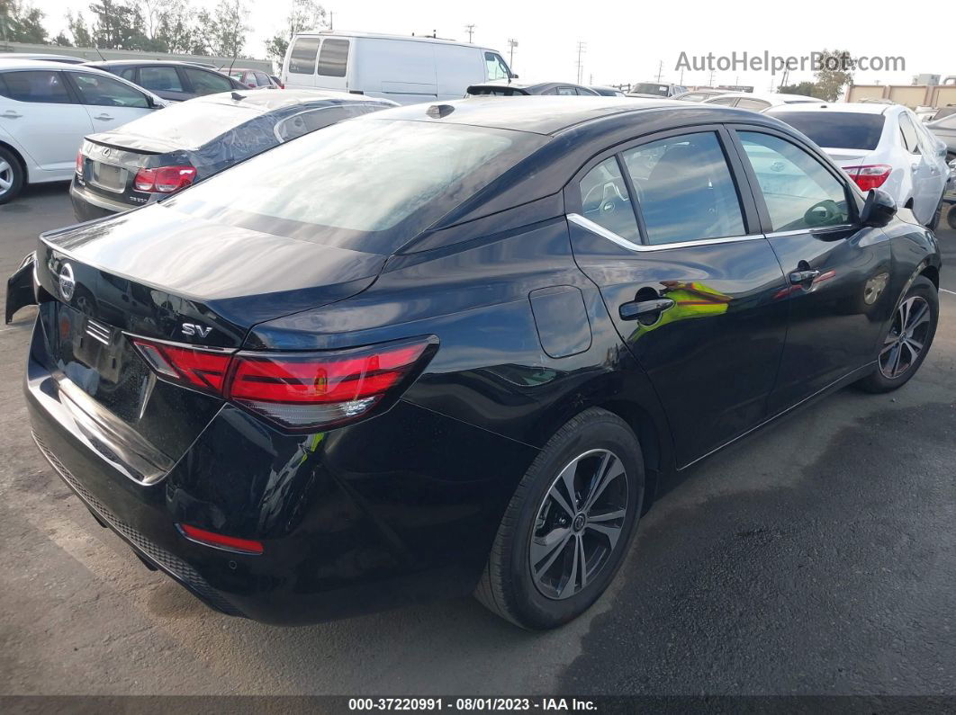 2023 Nissan Sentra Sv Black vin: 3N1AB8CV1PY225339