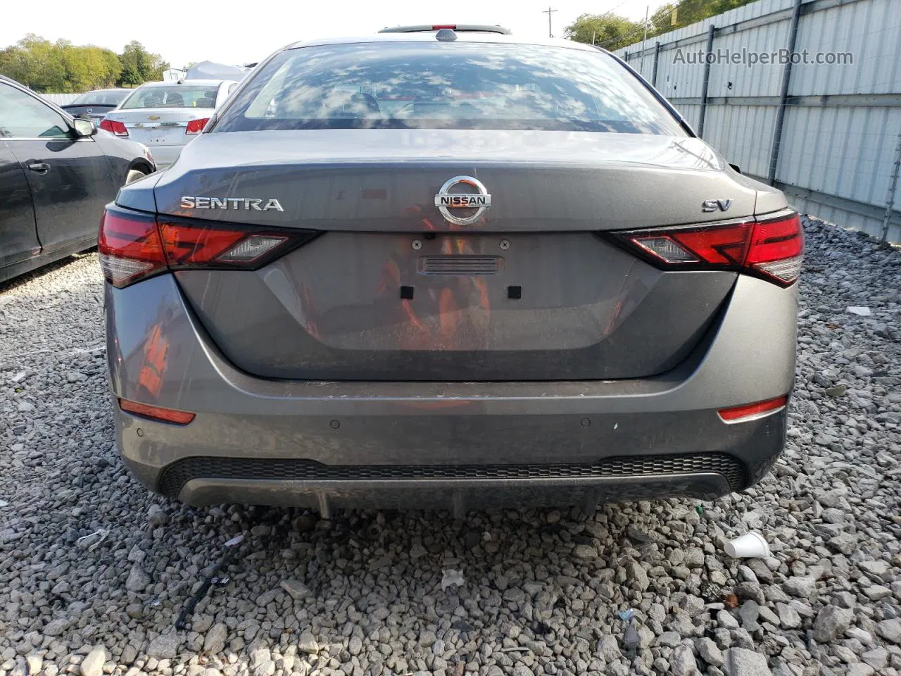 2023 Nissan Sentra Sv Gray vin: 3N1AB8CV1PY266490