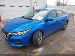 2023 Nissan Sentra Sv Xtronic Cvt Синий vin: 3N1AB8CV1PY277411