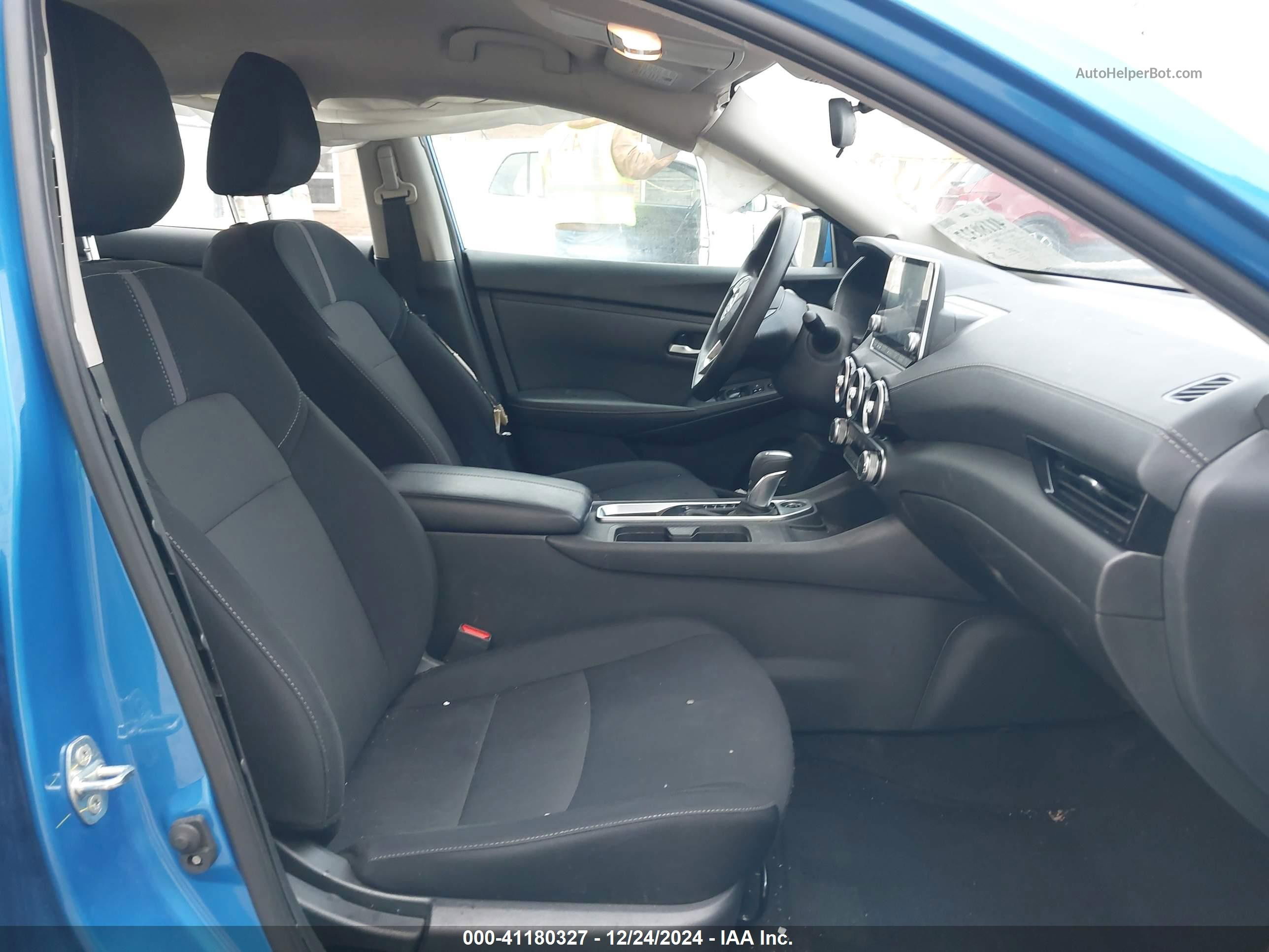 2023 Nissan Sentra Sv Xtronic Cvt Синий vin: 3N1AB8CV1PY277411