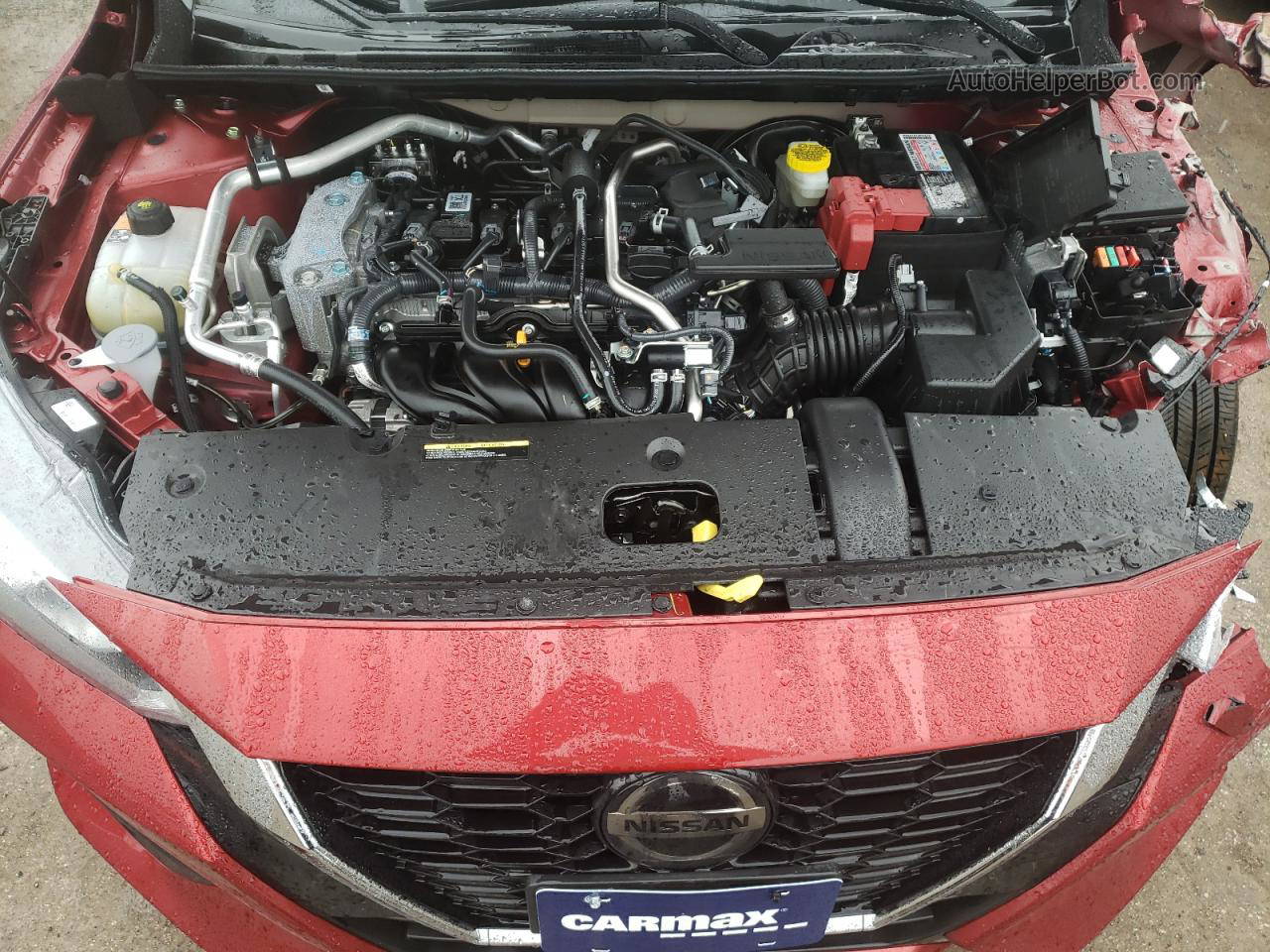 2023 Nissan Sentra Sv Red vin: 3N1AB8CV1PY298811
