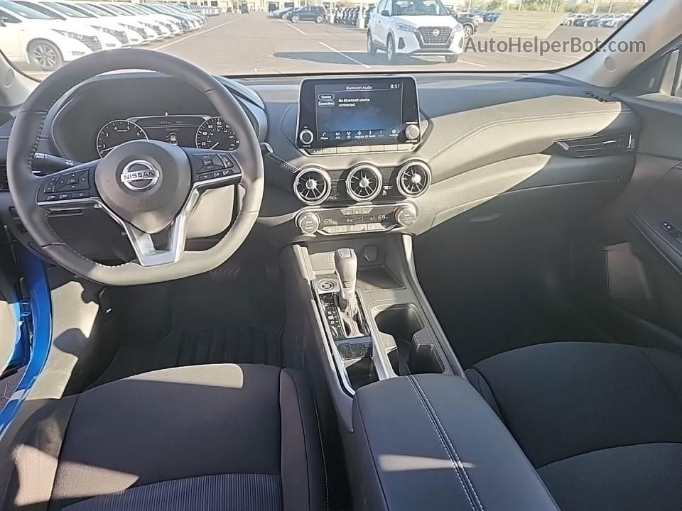 2023 Nissan Sentra Sv Синий vin: 3N1AB8CV1PY313761