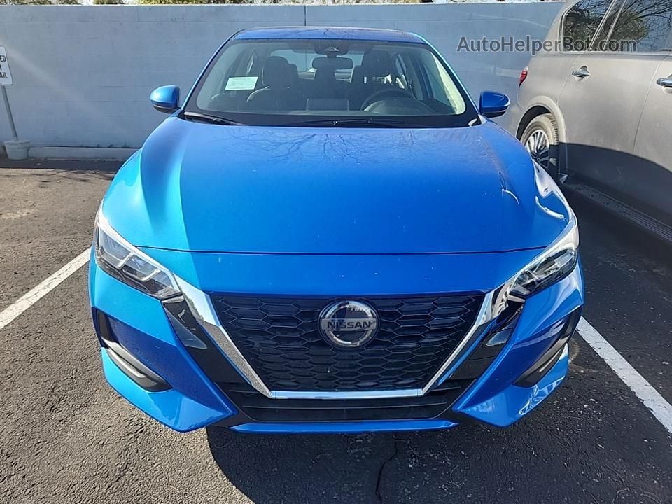 2023 Nissan Sentra Sv Синий vin: 3N1AB8CV1PY313761