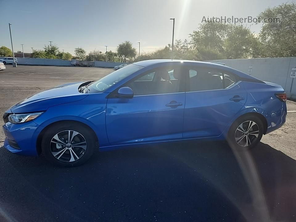 2023 Nissan Sentra Sv Blue vin: 3N1AB8CV1PY313761