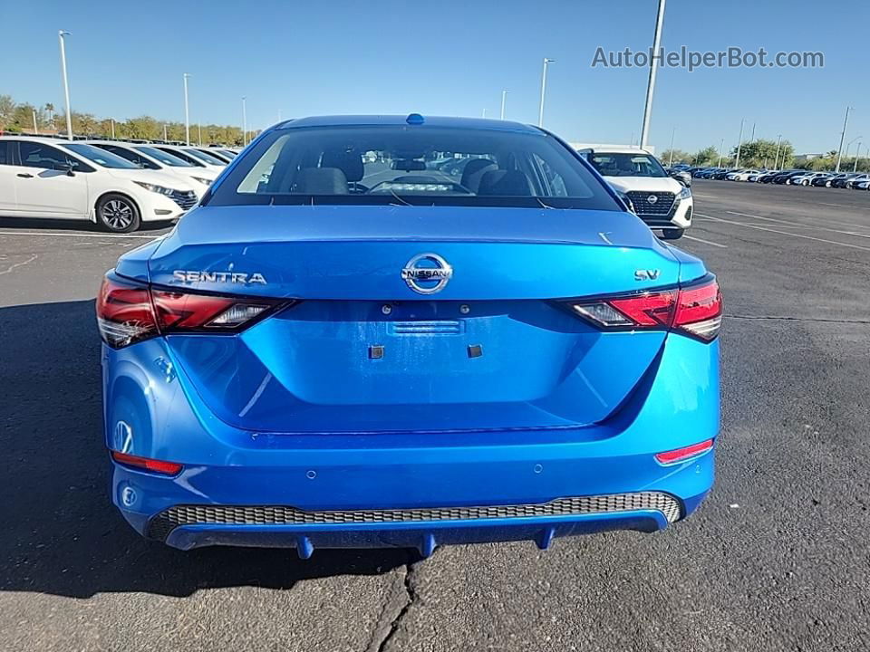 2023 Nissan Sentra Sv Blue vin: 3N1AB8CV1PY313761