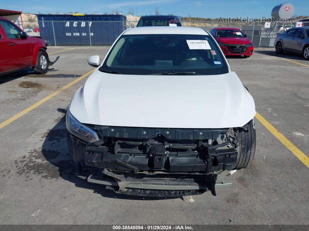 2020 Nissan Sentra Sv Xtronic Cvt White vin: 3N1AB8CV2LY221925