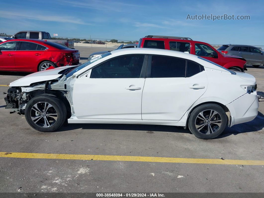 2020 Nissan Sentra Sv Xtronic Cvt Белый vin: 3N1AB8CV2LY221925