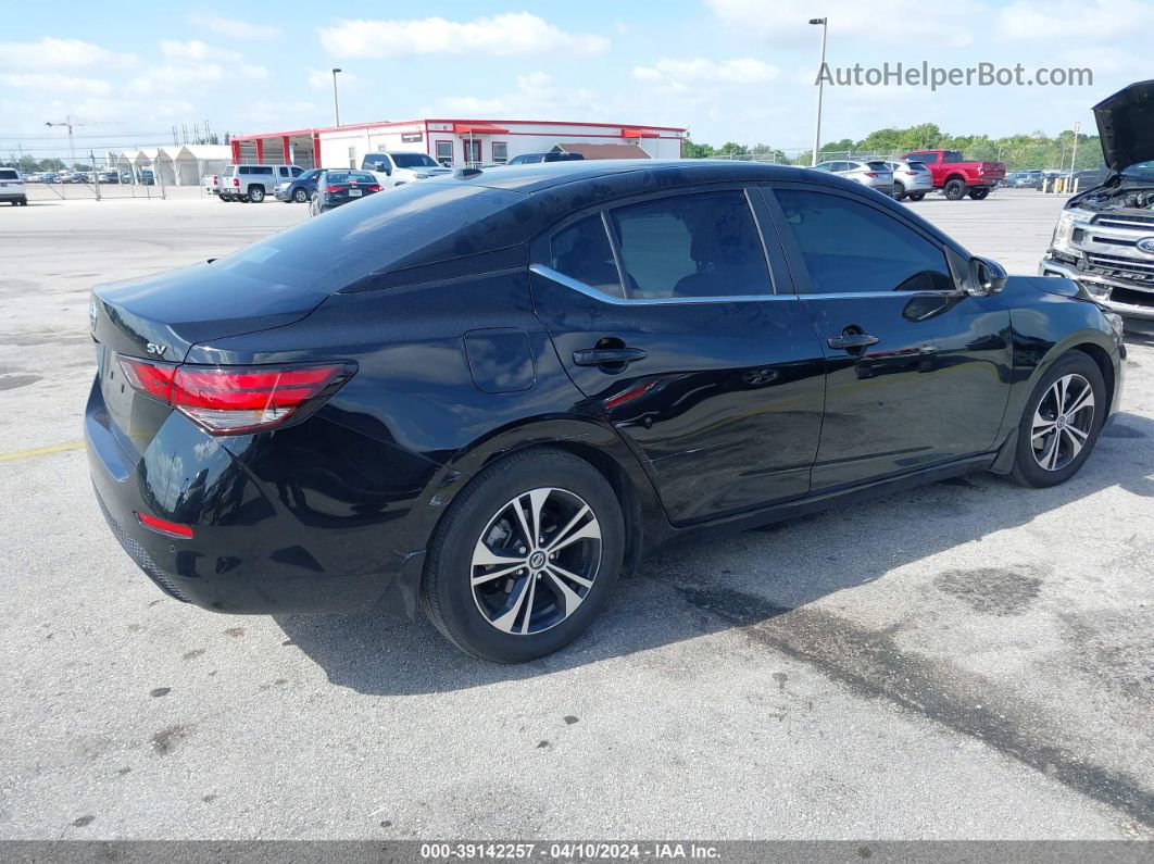 2020 Nissan Sentra Sv Xtronic Cvt Black vin: 3N1AB8CV2LY231922