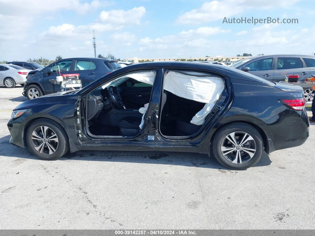 2020 Nissan Sentra Sv Xtronic Cvt Black vin: 3N1AB8CV2LY231922