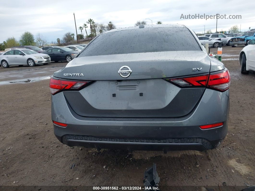 2021 Nissan Sentra Sv Xtronic Cvt Gray vin: 3N1AB8CV2MY307690