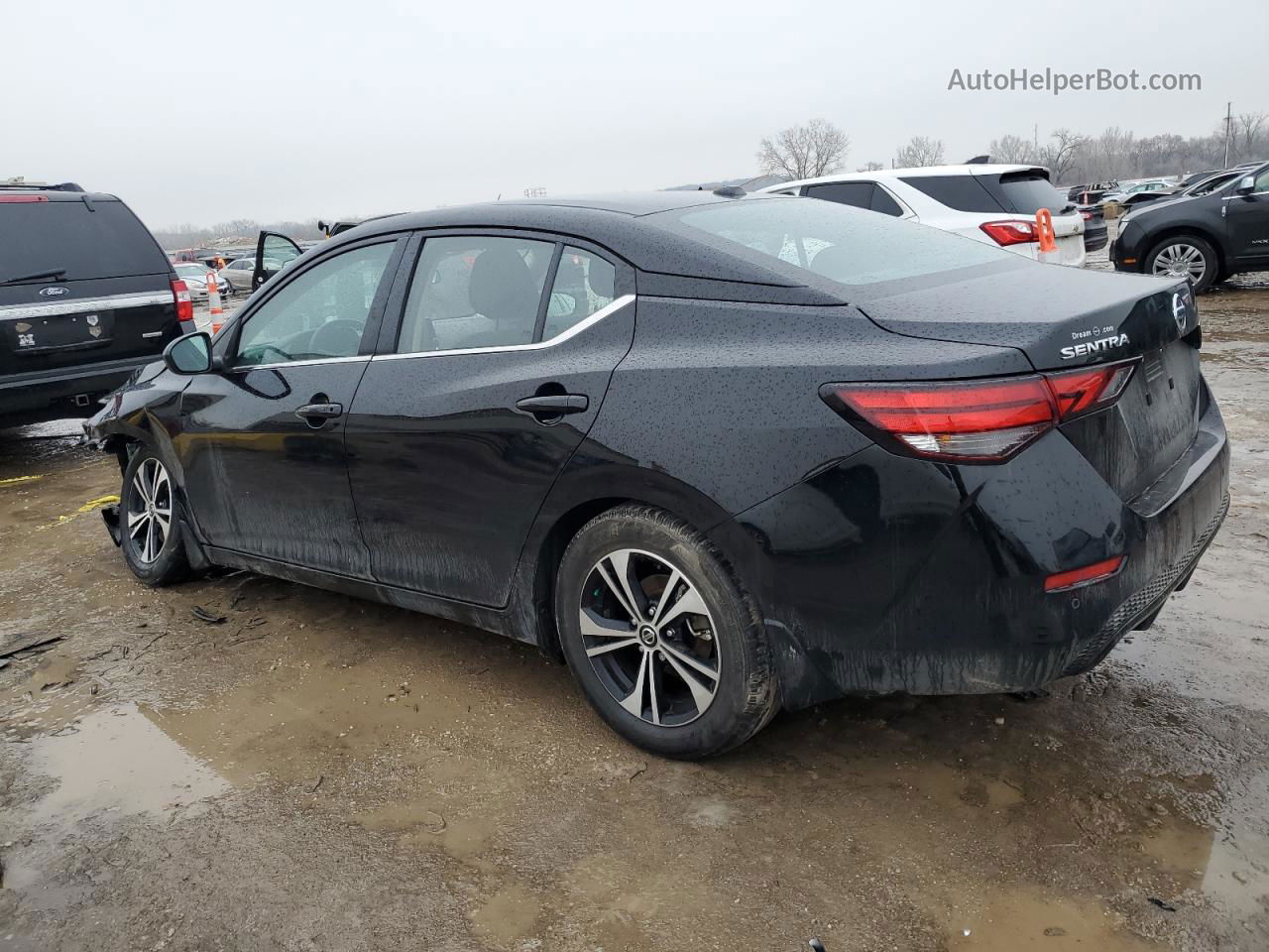 2023 Nissan Sentra Sv Black vin: 3N1AB8CV2PY239816