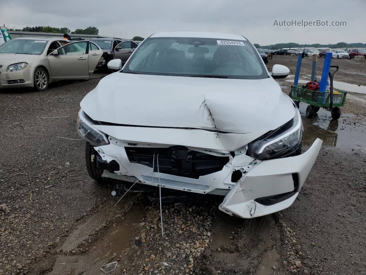 2023 Nissan Sentra Sv White vin: 3N1AB8CV2PY242215