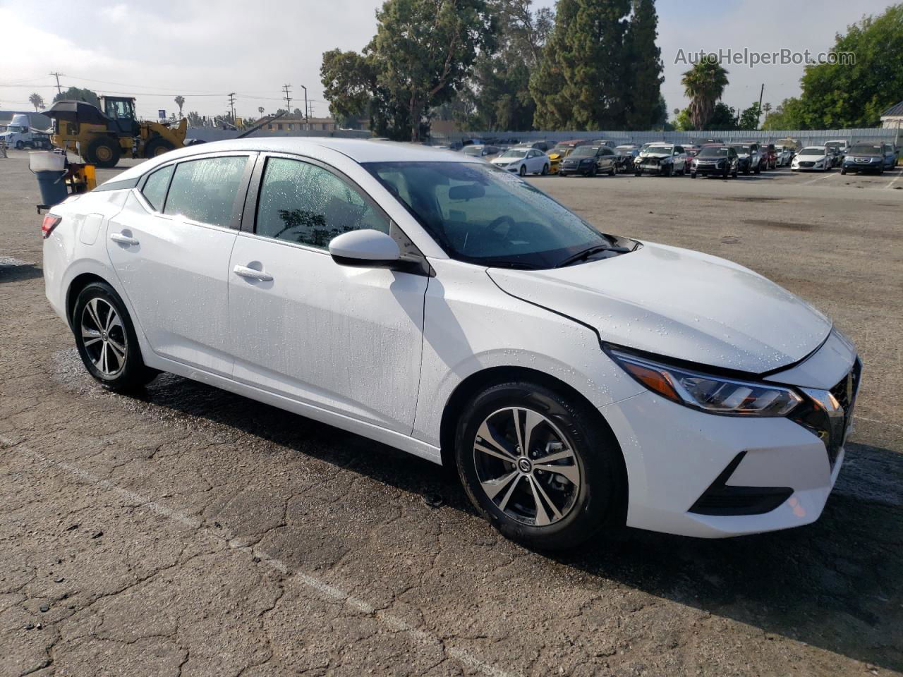 2023 Nissan Sentra Sv White vin: 3N1AB8CV2PY278423