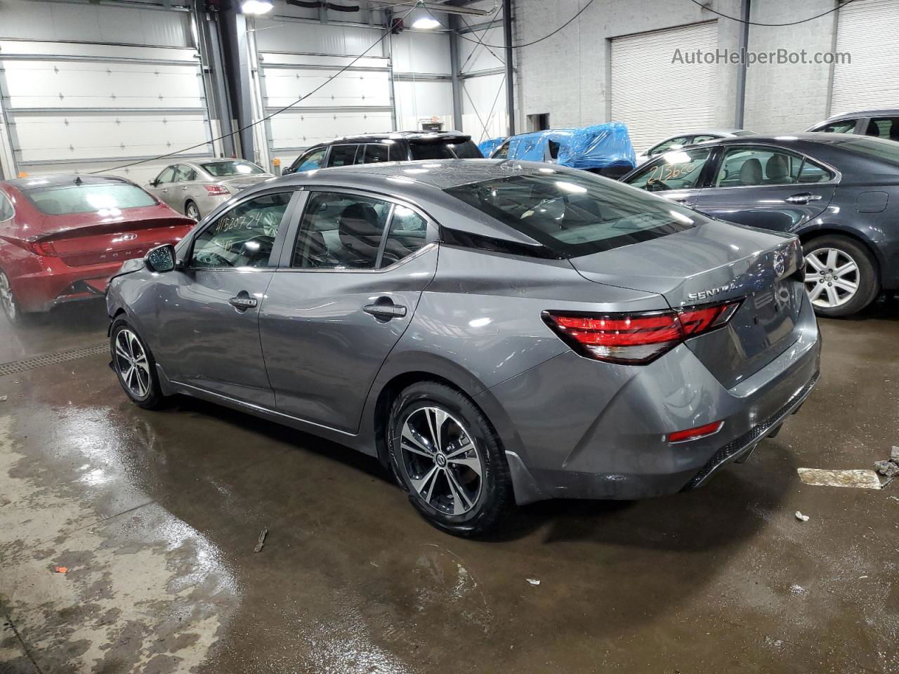 2023 Nissan Sentra Sv Gray vin: 3N1AB8CV2PY288675