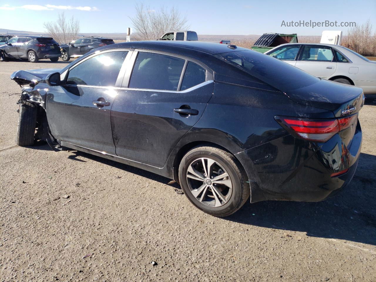 2023 Nissan Sentra Sv Black vin: 3N1AB8CV2PY305278