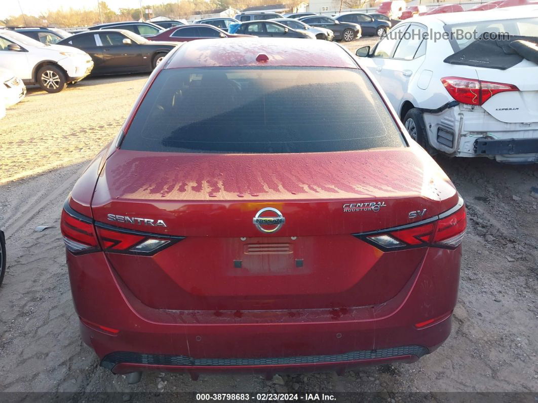 2020 Nissan Sentra Sv Xtronic Cvt Красный vin: 3N1AB8CV3LY231721