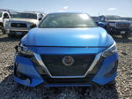 2020 Nissan Sentra Sv Синий vin: 3N1AB8CV3LY245778