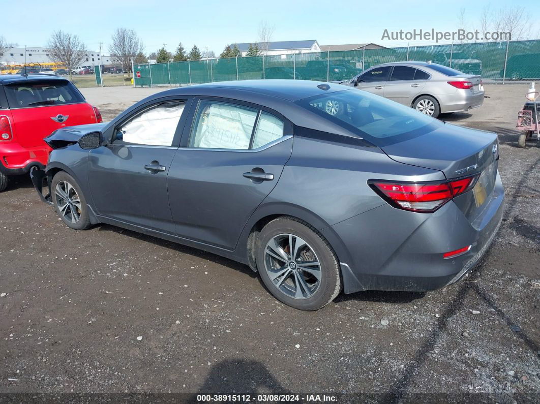 2020 Nissan Sentra Sv Xtronic Cvt Серый vin: 3N1AB8CV3LY299159