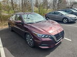 2021 Nissan Sentra Sv Red vin: 3N1AB8CV3MY227704