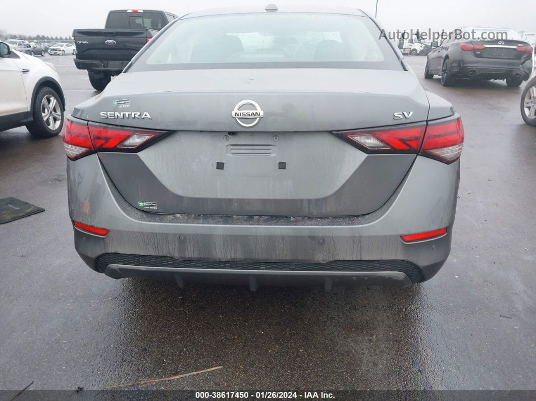 2021 Nissan Sentra Sv Xtronic Cvt Gray vin: 3N1AB8CV3MY237102