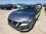 2021 Nissan Sentra Sv Gray vin: 3N1AB8CV3MY242719