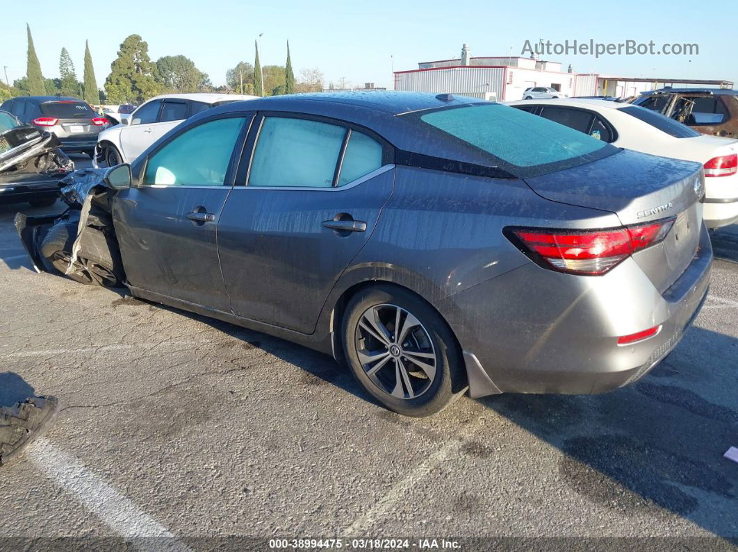 2021 Nissan Sentra Sv Xtronic Cvt Серый vin: 3N1AB8CV3MY246009