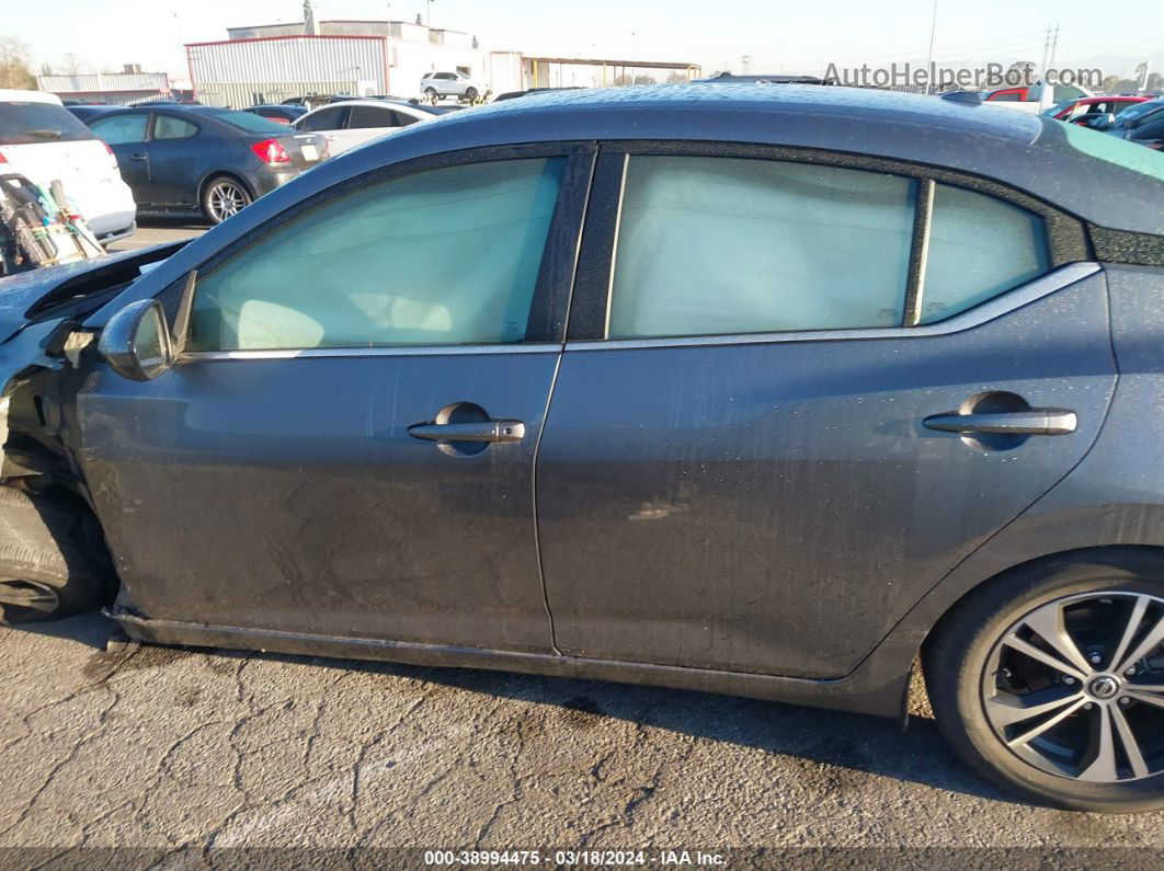 2021 Nissan Sentra Sv Xtronic Cvt Gray vin: 3N1AB8CV3MY246009