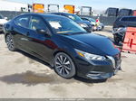 2021 Nissan Sentra Sv Xtronic Cvt Black vin: 3N1AB8CV3MY315183