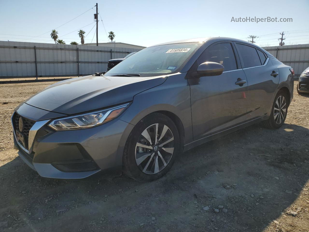 2023 Nissan Sentra Sv Gray vin: 3N1AB8CV3PY226430