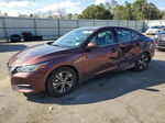 2023 Nissan Sentra Sv Maroon vin: 3N1AB8CV3PY278091