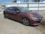 2020 Nissan Sentra Sv Burgundy vin: 3N1AB8CV4LY233252