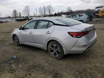 2020 Nissan Sentra Sv Silver vin: 3N1AB8CV4LY280359