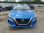 2021 Nissan Sentra Sv Blue vin: 3N1AB8CV4MY229820