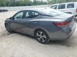 2021 Nissan Sentra Sv Gray vin: 3N1AB8CV4MY252160