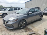 2021 Nissan Sentra Sv Gray vin: 3N1AB8CV4MY252160