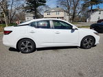 2021 Nissan Sentra Sv White vin: 3N1AB8CV4MY256189