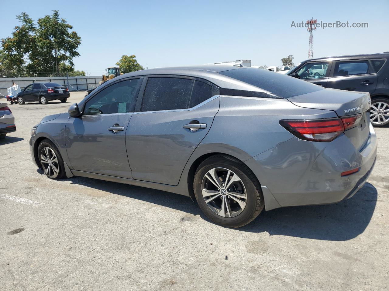 2021 Nissan Sentra Sv Charcoal vin: 3N1AB8CV4MY256208