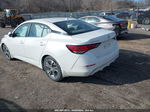 2021 Nissan Sentra Sv Xtronic Cvt White vin: 3N1AB8CV4MY296238