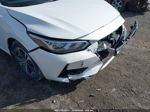 2021 Nissan Sentra Sv Xtronic Cvt White vin: 3N1AB8CV4MY296238