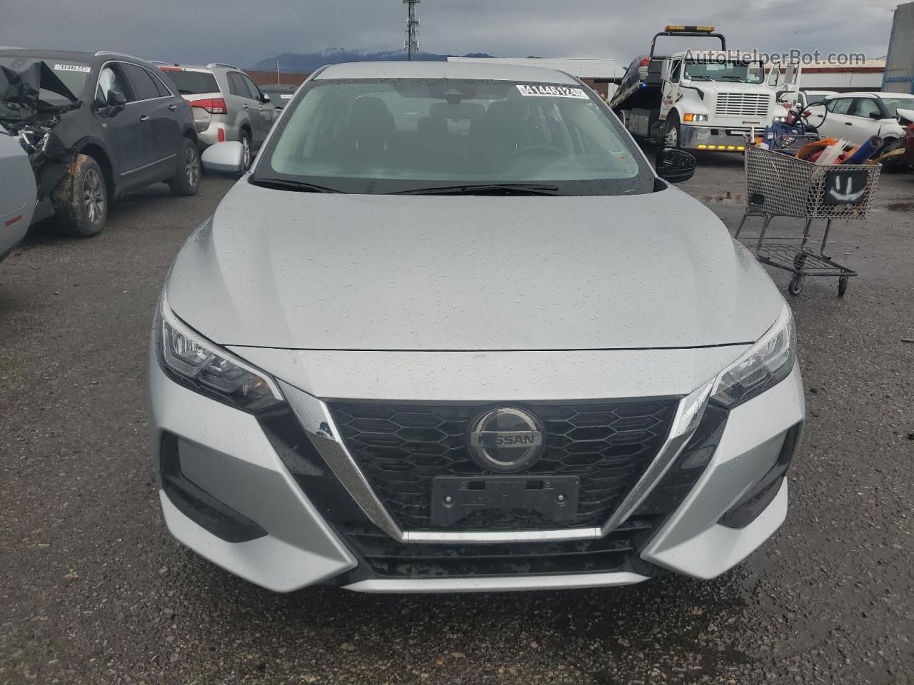 2023 Nissan Sentra Sv Silver vin: 3N1AB8CV4PY241311