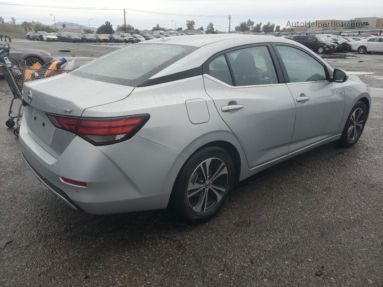 2023 Nissan Sentra Sv Silver vin: 3N1AB8CV4PY241311