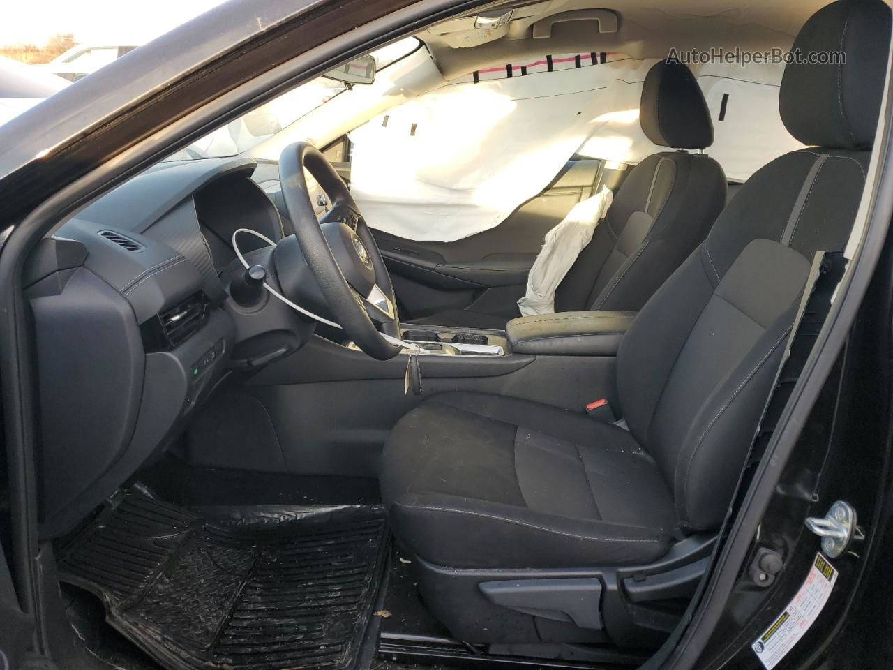 2023 Nissan Sentra Sv Черный vin: 3N1AB8CV4PY275975