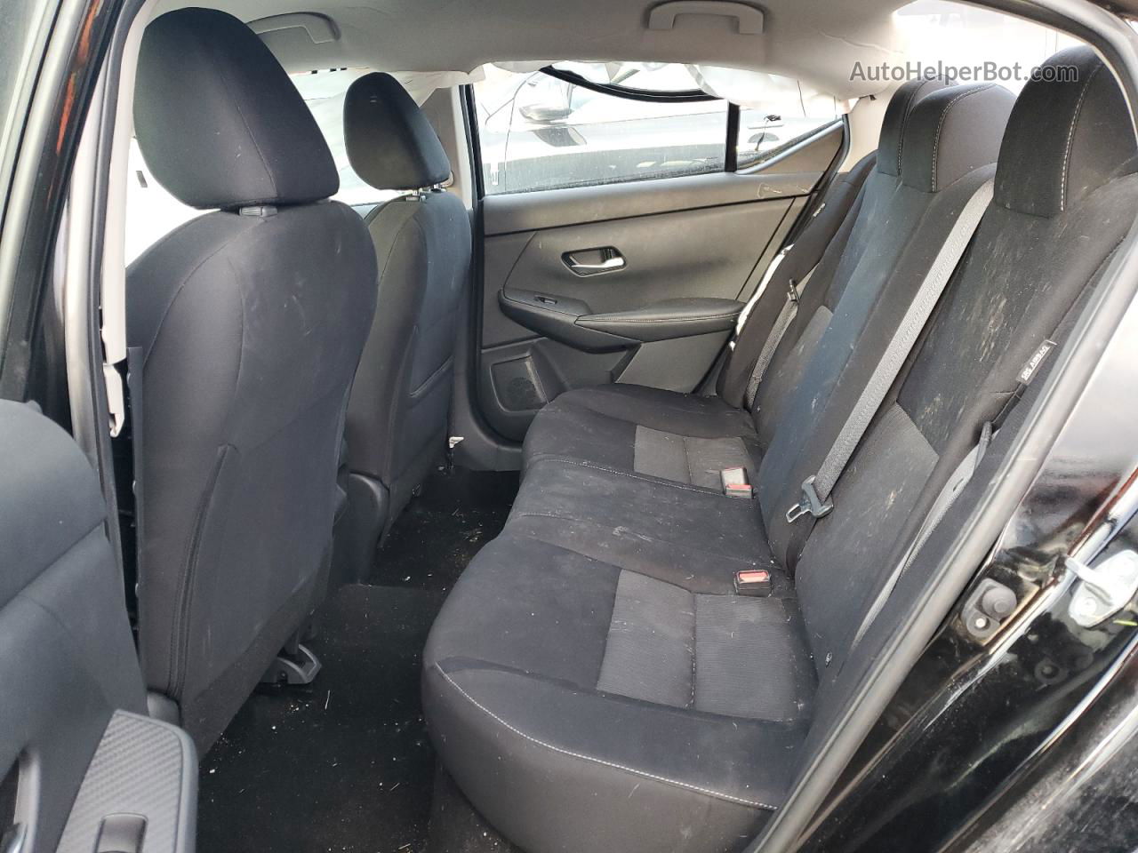 2023 Nissan Sentra Sv Черный vin: 3N1AB8CV4PY275975