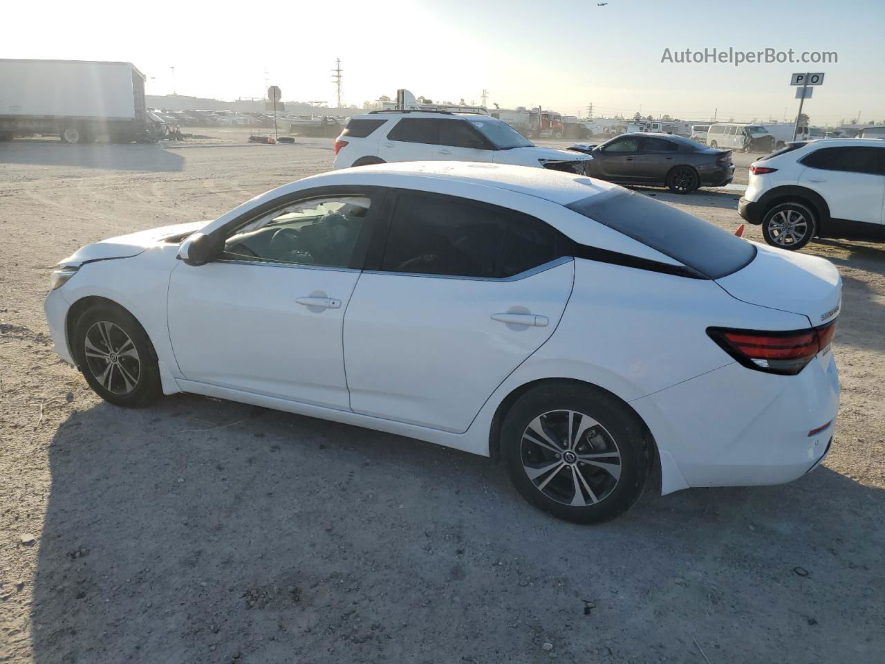 2023 Nissan Sentra Sv White vin: 3N1AB8CV4PY280108