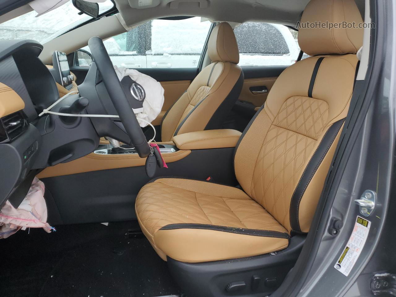 2023 Nissan Sentra Sv Серый vin: 3N1AB8CV4PY310823