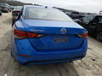 2020 Nissan Sentra Sv Blue vin: 3N1AB8CV5LY222325