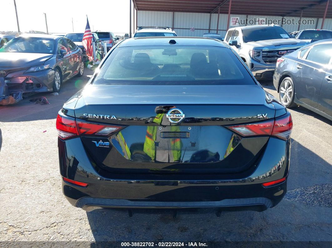 2020 Nissan Sentra Sv Xtronic Cvt Black vin: 3N1AB8CV5LY226276