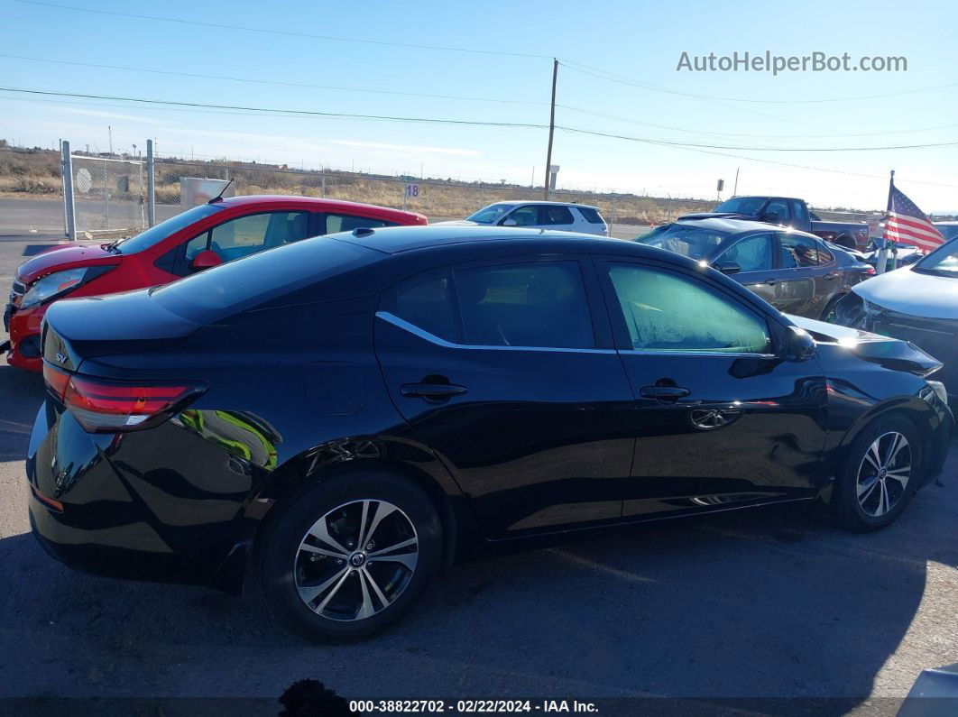 2020 Nissan Sentra Sv Xtronic Cvt Black vin: 3N1AB8CV5LY226276