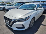 2020 Nissan Sentra Sv White vin: 3N1AB8CV5LY242588