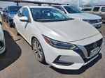 2020 Nissan Sentra Sv White vin: 3N1AB8CV5LY242588